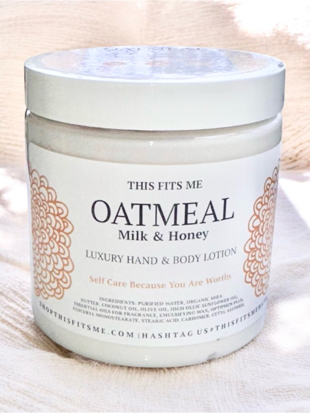 Oatmeal Milk & Honey Luxury Hand & Body Lotion - Cream